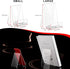 6 Pack Display Stand with Ledge, Acrylic Book Display Stand Tablet Holder Easel Holder for Displaying Pictures, Books, Albums, Music Sheets, Noteb...