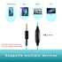 mucro Sport Earbuds Wired in-Ear Headphones with Over Ear Hook Earclip Running Earphones Wrap Around Ear Buds Compatible with Smartphone Laptop Ta...