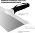 Mister Rui Taping Knife, 14" Drywall Taping Knife, Stainless Steel Taping Knife, Drywall Skimming Blade, Plastering Spatula Tools, Plastering Tool...