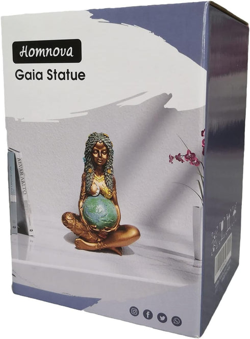 Mother Earth Statue, Fertility Nature Gaia Goddess Statue, Wiccan Altar Table Supplies...