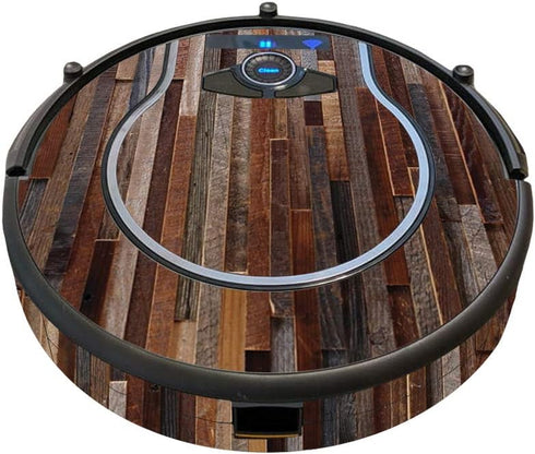 MightySkins Skin Compatible with Shark Ion Robot 750 Vacuum Minimal Coverage - Woody | Protective, Durable, and Unique Vinyl wrap Cover | Easy to ...