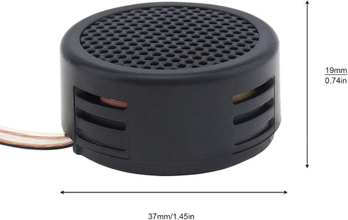 Car Tweeters, 2pcs 500W High Efficiency Mini Dome Tweeter Speakers for Car Audio System...