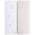 Ely’s & Co. Changing Pad Cover, Diaper Changing Table Sheets, 2 Pack, Cradle Sheet Set for Baby Girls, 100% Jersey Knit Cotton, Pink Tulip Collect...