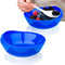 2Pack Spill Proof Scoop Bowl with Non-Skid Suction Base, Adaptive Self-Feeding Dinnerware for Elderly and Disabled...