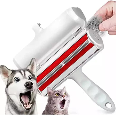 Pet Hair Remover - Reusable Cat and Dog Hair Remover for Furniture, Couch, Carpet, Car Seats or Bedding - Portable, Multi-Surface Lint Roller and ...