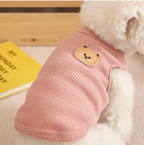 RichePet 4 Pieces Dog Shirts with Breathable and Comfort Small Medium Dog cat pet Clothing Spring Dog Outfits for Small Puppy Cat Pets (X-Large), ...