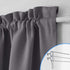 NICETOWN Grey French Door Curtains - Thermal Insulated Blackout Patio Door/Glass Door Window Curtain Panel for Privacy (One Piece, W54 x L72-Inch,...