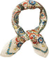 MEISEE Mulberry Silk Scarfs Women Small Square Scarf 21" x 21" Breathable Lightweight Neckerchief Headscarf...