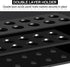 Acrylic Magnetic Dry Erase Marker Holder, 10 Slots Black Magnetic Marker Holder, Whiteboard Marker Holder, Magnetic Pen Holder for Office, School,...