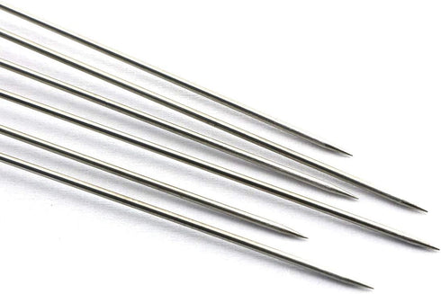 HJ Garden 100PCS Corsages Pins Pearl Ball Head Straight Pins Flower Pins Weddings Bouquet Floral Pins 6x65mm...
