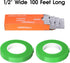 20 Rolls Green Plant Ribbon Binding Tape for Plant Tying Machine, PVC Tape Plant Ribbon Tape, Garden Tape Roll Plant Tape with 10000pcs Staples...