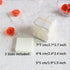 EORTA 1500 Pcs Flower Lifter Paper Cream Piping Paper Disposable Piping Flower Transfer Wax Paper Cake Frosting/Icing/Sugar Sheets for Cake Desser...