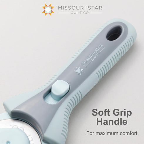 Missouri Start Rotary Cutter, 45mm Blade, Rolling Cutter Tool for Quilt Appliques and Cutting Fabrics, Essential Quilting and Sewing Supplies for ...