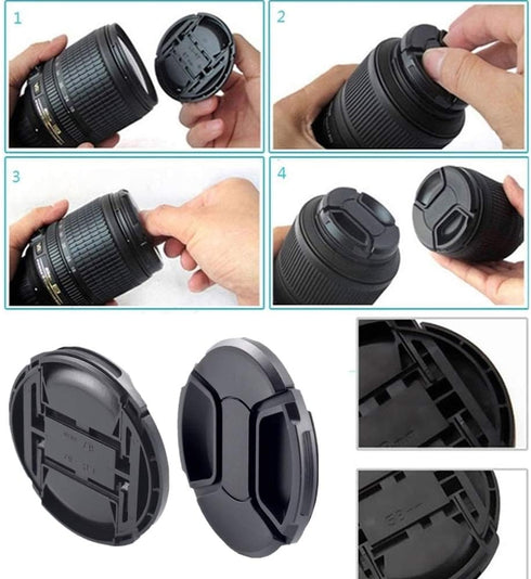 43mm Front Lens Cap (43mm Camera lens cap) Compatiable All Brands Ø43mm Camera Lens and Other Lenses with 43mm Filter Thread....