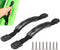 2 Hole Kayak Carry Handles 2 Pack Replacement Nylon Rubber Carry Handles with Hardware for Ocean Lifetime Pelican Emotion Perception Kayak Canoe o...