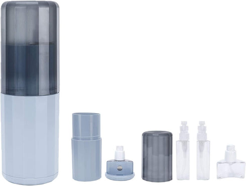 Garosa Toothbrush Cup Travel Portable Toothbrush Holder Multifunction Travel Cup Organizer Including 300ml Tooth Cup 45ml 30ml Travel Bottle for T...