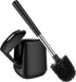SetSail Toilet Brush and Holder, Automatic Toilet Bowl Brushes for Bathroom Ventilated Toilet Brush for Toilet Scrubber Cleaning-Black...