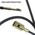Inner Flex Shaft Cable, 2pcs Internal Flexible Shaft Core Attachment with Spring for Hanging Grinder Power Carver Rotary Tool Replacement Accessor...