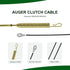 06900438 Auger & Upper Traction Control Cable for Ariens 920013, 920014, 920402, 920403, 920404, 916003 Compact and SNO-Tek Snow Blowers...
