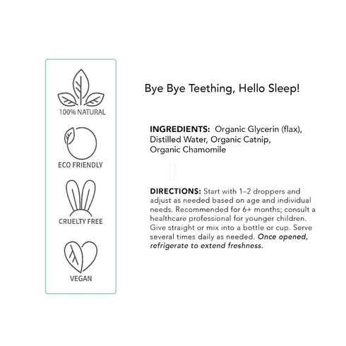 Balm Baby Teething Rescue Kit – 100% Natural Calming Tincture & Topical Teething Oil Rub | Kids Relief for Gum Inflamation & Discomfort - Organic,...