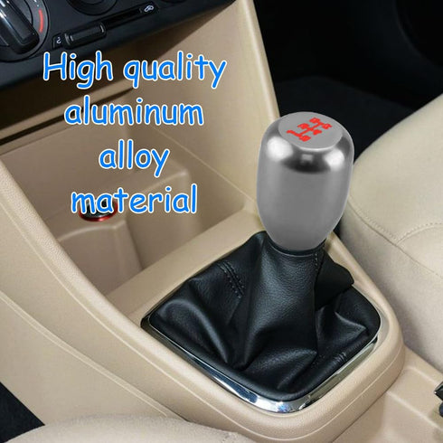 Car Gear Shift knob, Manual Transmission Shift Knob, Car Gear Lever Stick Shift Handle with Adapters, Aluminum Shift Knob, 5 Speed Shifter Knob Ge...