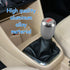 Car Gear Shift knob, Manual Transmission Shift Knob, Car Gear Lever Stick Shift Handle with Adapters, Aluminum Shift Knob, 5 Speed Shifter Knob Ge...