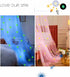 Eimilaly Stars Bed Canopy Glow in The Dark, Bed Canopy for Girls Mosquito Net, Princess Canopy for Girls Bed Room Decor, Blue...