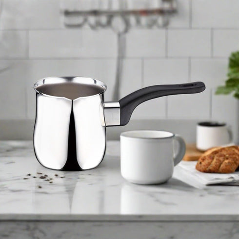 Cuisinox 12 Oz Stainless Steel Turkish Cezve Coffee Pot...