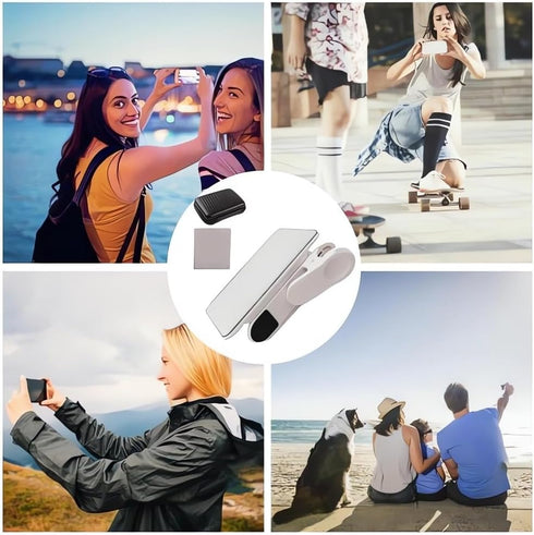 2024 Smartphone Camera Mirror Reflection Clip Kit -?New Version? Smartphone Selfie Reflector, Adjustable Mobile Phone Reflection Camera Clip, Mirr...