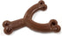 Nylabone Flexi Chew Wishbone Dog Chew Toy - Flexible Dog Toy for Moderate & Gentle Chewers - Flavor Medley, Wolf/Medium (1 Count)...