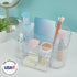 STORi Bliss Clear Makeup Organizer for Countertop, Divided Bathroom Organizer & Storage Drawer, Makeup Brush Holder, Cosmetic & Nail Polish Organi...