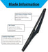 Rear Wiper Blade-11 inch Rear Windshield Wiper Blades for Hyundai Accent 2012-2022 / Kia Rio 2012-2022/ Toyota Prius V 2012-2019 /Jeep Grand Chero...