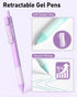 Nicpro 10 Pack Pastel Colored Gel Pens With Case & 10 Refills, Aesthetic Bible Pens Quick Dry Smooth Writing Pens Fine Point 0.5mm For Bible Study...