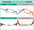 Eyekepper 5-Packs Metalless Design Reading Glasses for Women Screwless Spring Hinges Ladies Readers +1.0...