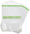Smelly Proof HEAVY DUTY Reusable STAND-UP Ziplock Bags for Food Storage, USA Made, NO PEVA & BPA FREE, Reusable Freezer Bags, Dishwasher-Safe, Tri...