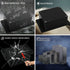 Junction Box IP65 Waterproof Dustproof ABS Plastic Universal Electric Project Enclosure with Fixed Ear Black 4.5x3.5x2.2 inch (2pc)...