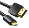 Micro USB to HDMI Converter, 4K 1080P HDMI Extender Cable 1.5M/ 5ft Adapter, Copy and Expand Videos Pictures from Mobile Phone or Tablet to HDTV M...