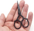 Embroidery Scissors - Stainless Steel Sharp Sewing Shears for DIY Craft, Art Work, Needlework, Cross Stitch (Black - 3.7 Inch)...