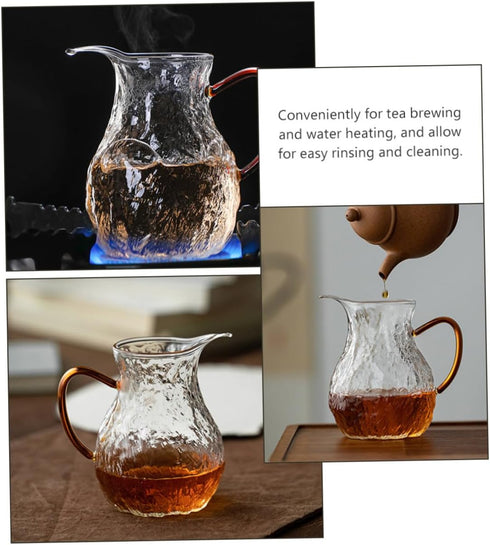 Loose Leaf Tea Maker Clear Kettle Tea Pots Kettle for Tea Glass Glass Loose Leaf Tea Kettle Clear Teapot Tea Infuser Pot Tea Maker for Loose Leaf ...