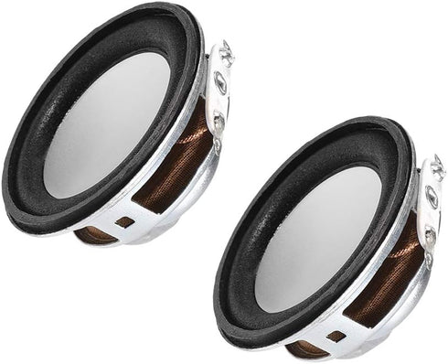 uxcell 3W 4 Ohm Micro Internal Speaker Magnet Loudspeaker 40mm Dia 2pcs...