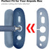 Case for Airpods Max Headphones, Silicone Cover for Apple Airpod Max,Accessories Cases (Dark Blue)...