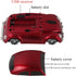 Usbkingdom Wireless Car Shape Mouse, 2.4GHz Cool 3D Sport Ergonomic Optical Cordless Mouse with USB Receiver for PC Laptop Computer Notebook Red...