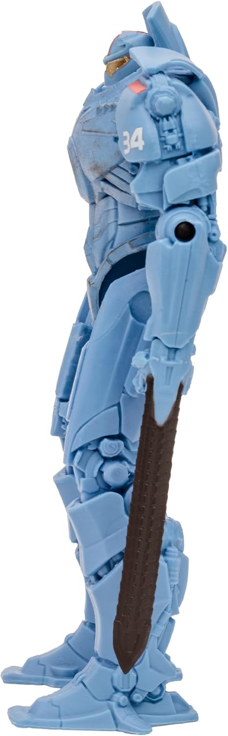 Pacific Rim McFarlane Toys Gipsy Danger (Jaeger) 4" Scale Figure Playset with Comic...