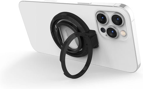 STM MagLoop – Designed for MagSafe iPhone – Magnetic 3-in-1 Accessory – Finger Loop Grip, Kickstand and Bottle Opener – Black (stm-936-327Y-01)...