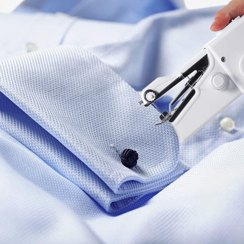Sewing Machines, Handheld Sewing Machine Mini, Cordless Portable Electric Sewing Machine with Sewing Accessories for Beginners, Suitable for Cloth...