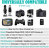 Mini USB Cable for Canon PowerShot Rebel EOS DSLR ELPH Digital Camera,Mini B Cord for GoPro Hero 3+,HD,MP3 Player,PS3 Controller Cord,Garmin,Dash ...