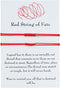 7 Knot Red String of Fate Bracelets Handmade Red Rope Long Distance Matching Bracelet Good Luck Protection Couples Bracelets for Women Friendship ...