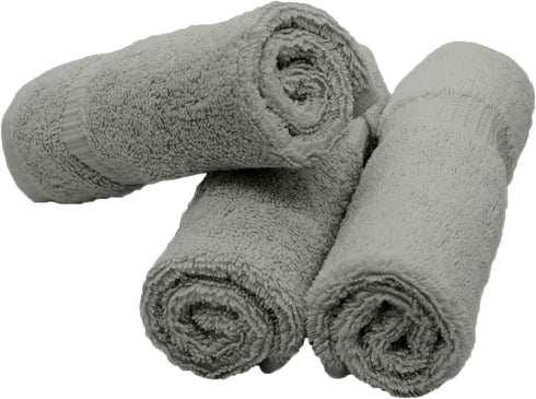 Luxury Hotel & Spa Quality, 100% Turkish Cotton 700 GSM Cloth, for Body wash, Makeup Remover & Facial Cleaning, Baby, face, loofah, Dobby Border S...