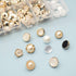 10 Stylish Resin Button Suits Sewing Button for Crafting, Sewing Replacement, Knitting Sweaters Handmade Crafts It's stored in a Plastic Box(11mm?...