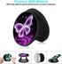 2 Pack Phone Finger Expanding Stand Holder Kickstand Hand Grip Widely Compatible with Almost All Phones and Cases- Purple Butterfly&Blue Butterfly...